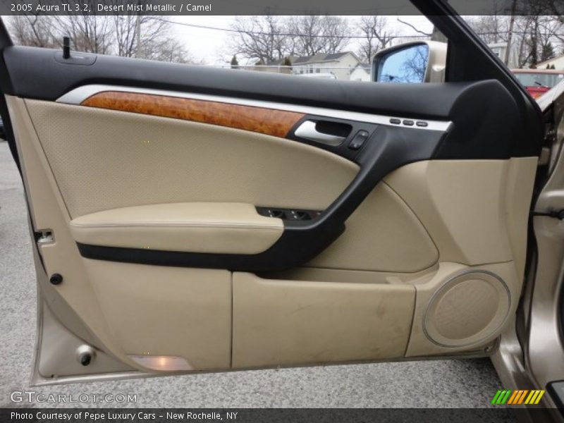 Desert Mist Metallic / Camel 2005 Acura TL 3.2