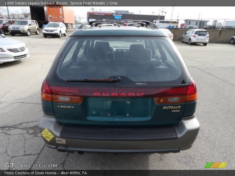 Spruce Pearl Metallic / Gray 1998 Subaru Legacy Outback Wagon