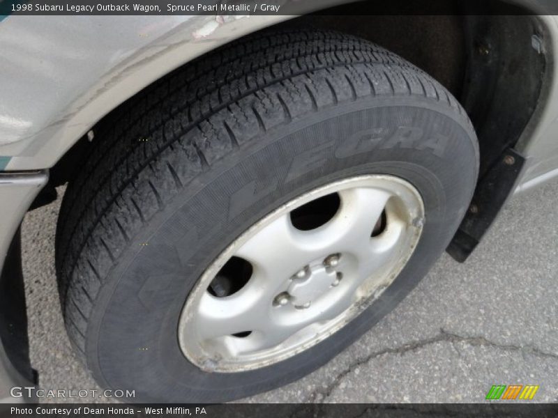 Spruce Pearl Metallic / Gray 1998 Subaru Legacy Outback Wagon