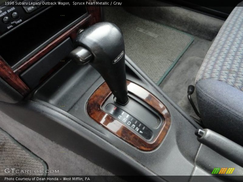 Spruce Pearl Metallic / Gray 1998 Subaru Legacy Outback Wagon