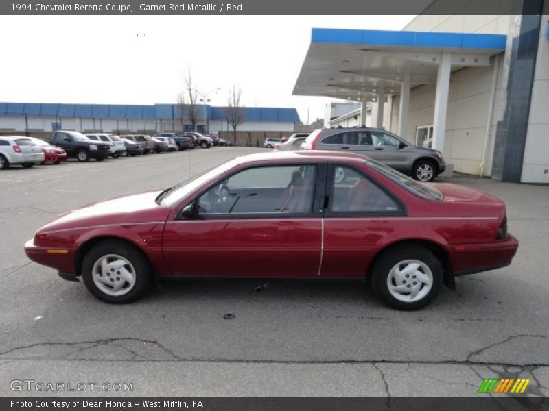  1994 Beretta Coupe Garnet Red Metallic