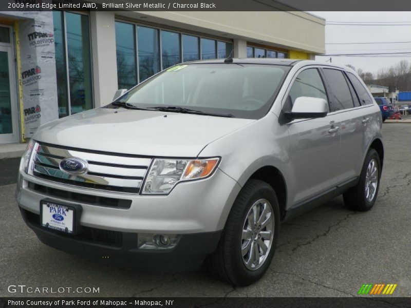 Brilliant Silver Metallic / Charcoal Black 2009 Ford Edge Limited AWD