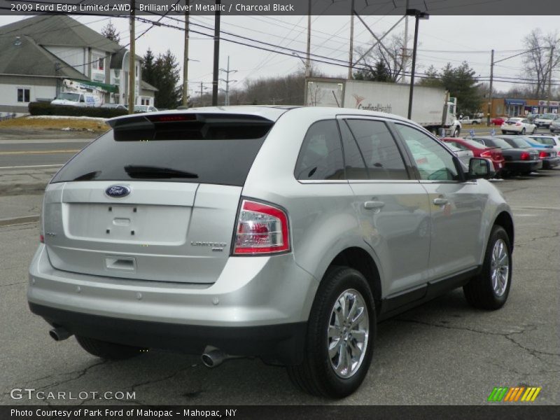 Brilliant Silver Metallic / Charcoal Black 2009 Ford Edge Limited AWD