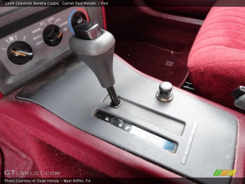  1994 Beretta Coupe 3 Speed Automatic Shifter