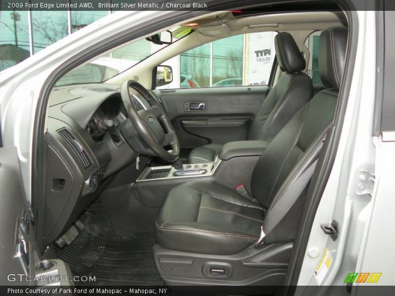 Brilliant Silver Metallic / Charcoal Black 2009 Ford Edge Limited AWD