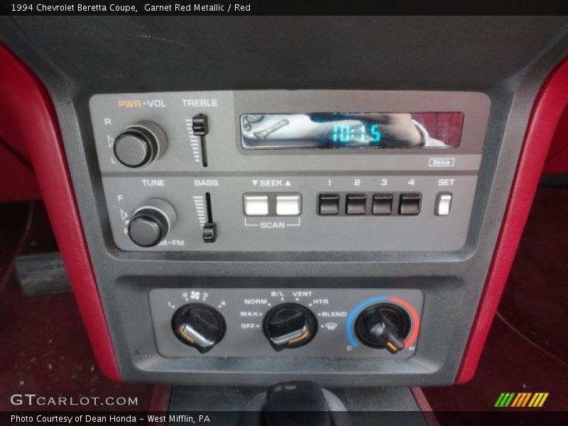 Audio System of 1994 Beretta Coupe