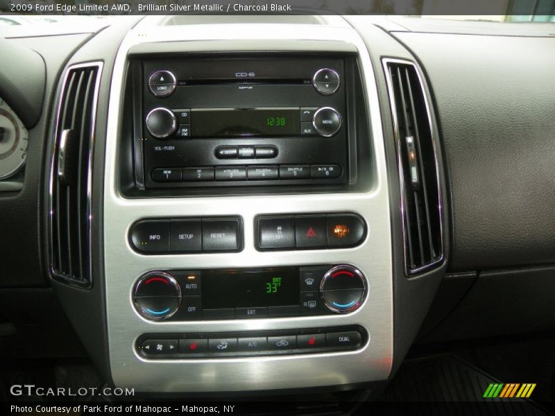 Brilliant Silver Metallic / Charcoal Black 2009 Ford Edge Limited AWD