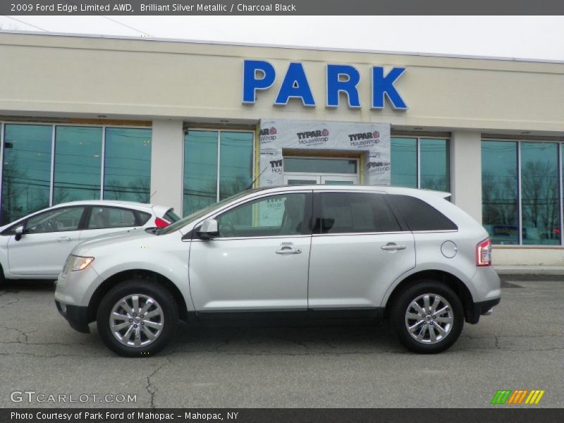 Brilliant Silver Metallic / Charcoal Black 2009 Ford Edge Limited AWD