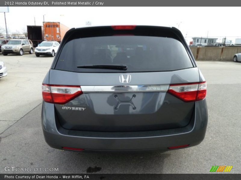 Polished Metal Metallic / Gray 2012 Honda Odyssey EX