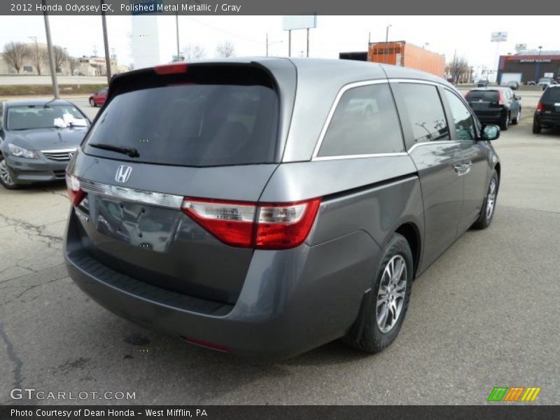 Polished Metal Metallic / Gray 2012 Honda Odyssey EX