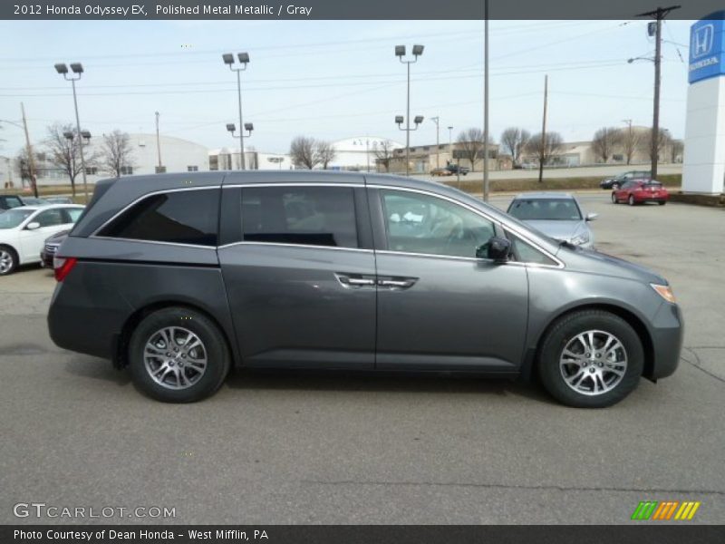 Polished Metal Metallic / Gray 2012 Honda Odyssey EX