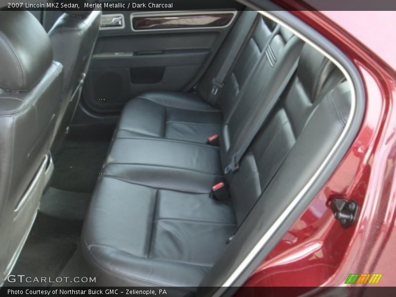 Merlot Metallic / Dark Charcoal 2007 Lincoln MKZ Sedan