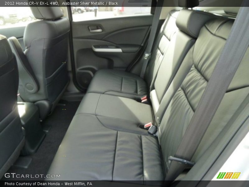 Alabaster Silver Metallic / Black 2012 Honda CR-V EX-L 4WD