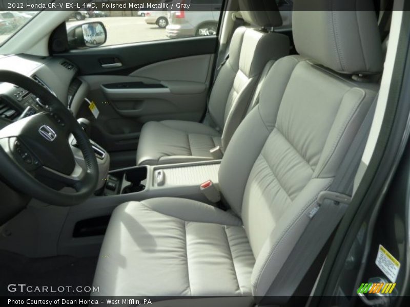 Polished Metal Metallic / Gray 2012 Honda CR-V EX-L 4WD