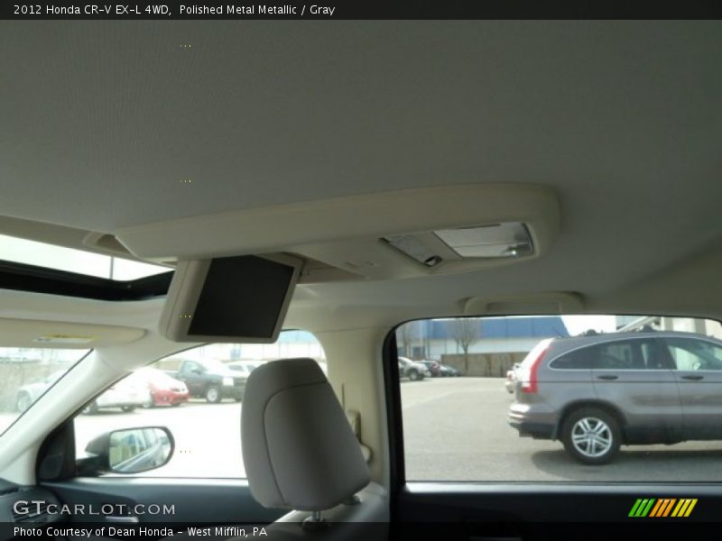 Polished Metal Metallic / Gray 2012 Honda CR-V EX-L 4WD