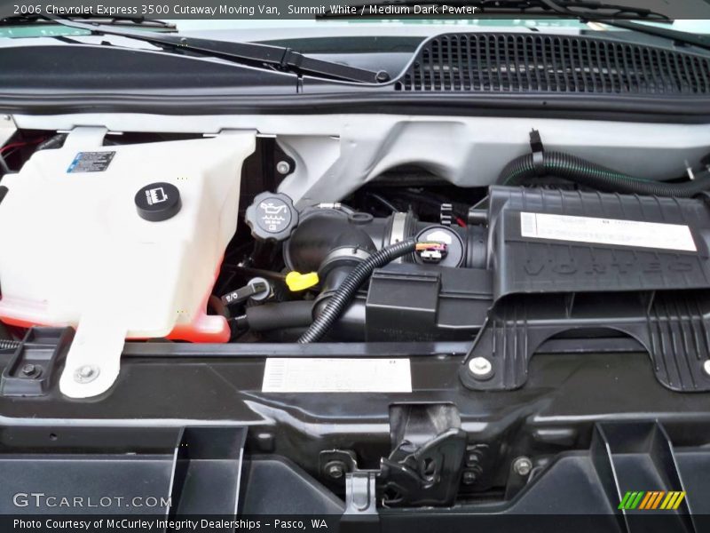 Summit White / Medium Dark Pewter 2006 Chevrolet Express 3500 Cutaway Moving Van