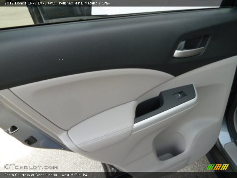 Polished Metal Metallic / Gray 2012 Honda CR-V EX-L 4WD