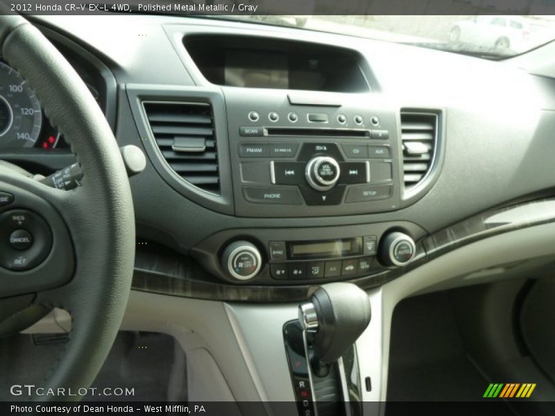 Polished Metal Metallic / Gray 2012 Honda CR-V EX-L 4WD