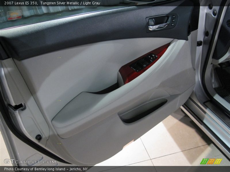 Tungsten Silver Metallic / Light Gray 2007 Lexus ES 350