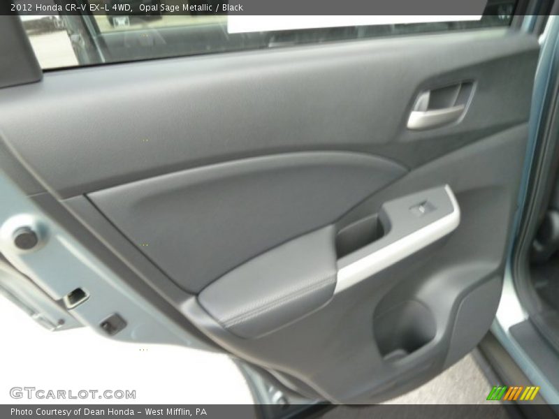 Opal Sage Metallic / Black 2012 Honda CR-V EX-L 4WD