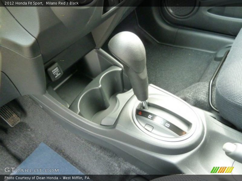 Milano Red / Black 2012 Honda Fit Sport