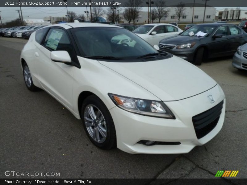 Front 3/4 View of 2012 CR-Z EX Sport Hybrid