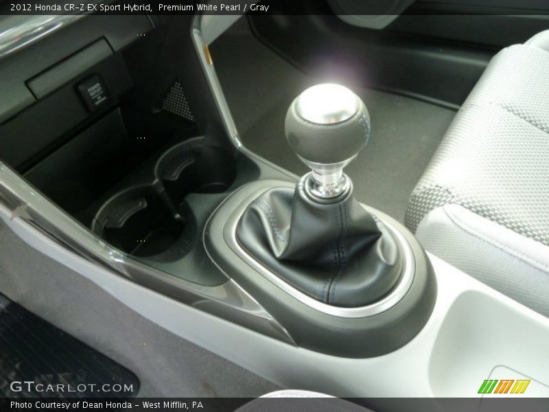 Premium White Pearl / Gray 2012 Honda CR-Z EX Sport Hybrid
