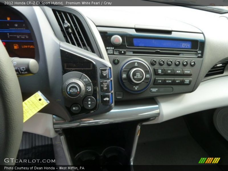 Controls of 2012 CR-Z EX Sport Hybrid