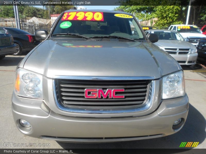 Sandalwood Metallic / Light Oak 2003 GMC Envoy XL SLE