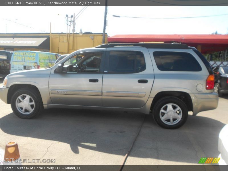 Sandalwood Metallic / Light Oak 2003 GMC Envoy XL SLE