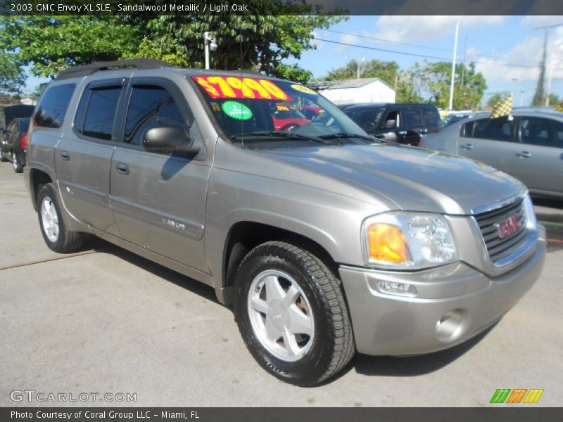 Sandalwood Metallic / Light Oak 2003 GMC Envoy XL SLE
