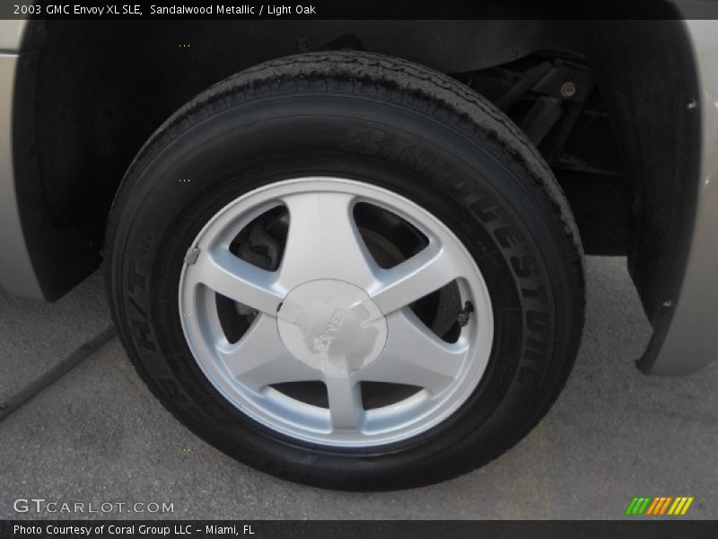 Sandalwood Metallic / Light Oak 2003 GMC Envoy XL SLE