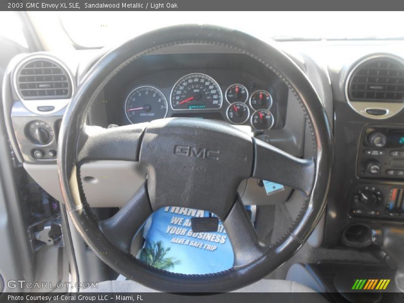 Sandalwood Metallic / Light Oak 2003 GMC Envoy XL SLE