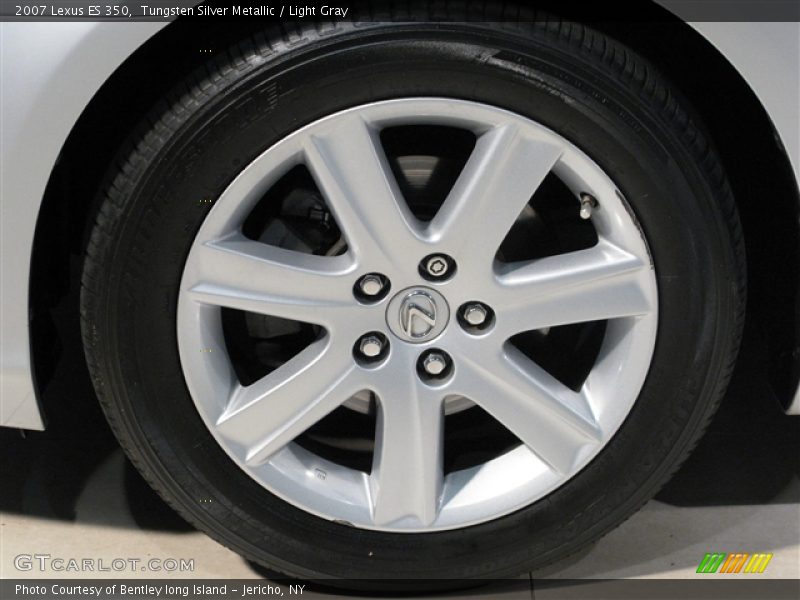 Tungsten Silver Metallic / Light Gray 2007 Lexus ES 350