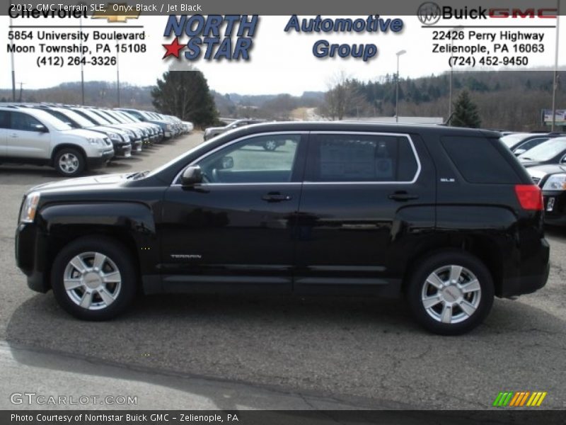 Onyx Black / Jet Black 2012 GMC Terrain SLE