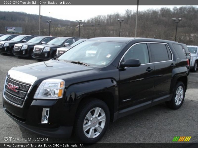 Onyx Black / Jet Black 2012 GMC Terrain SLE