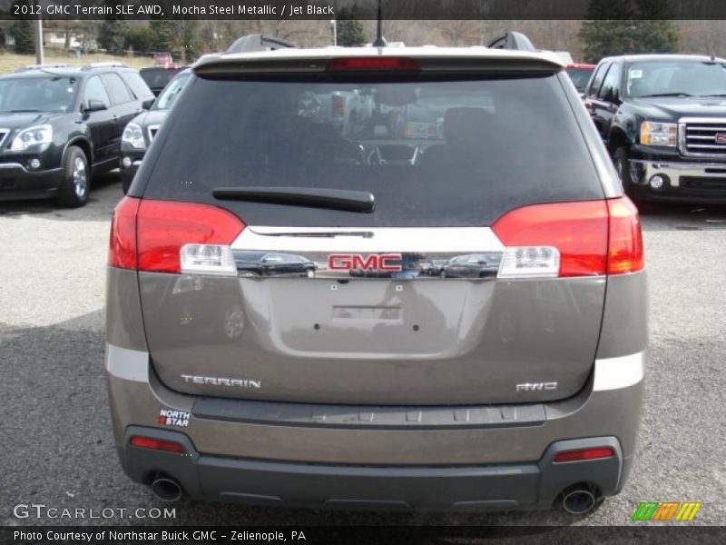 Mocha Steel Metallic / Jet Black 2012 GMC Terrain SLE AWD