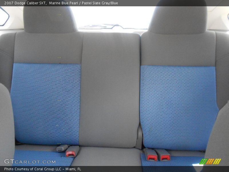 Marine Blue Pearl / Pastel Slate Gray/Blue 2007 Dodge Caliber SXT