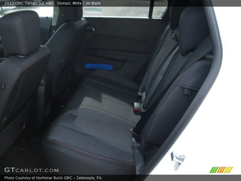 Olympic White / Jet Black 2012 GMC Terrain SLE AWD