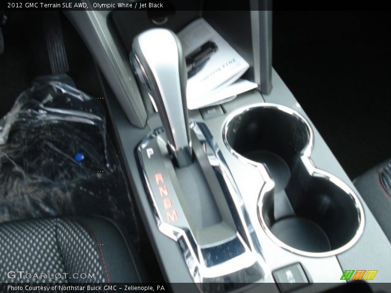 Olympic White / Jet Black 2012 GMC Terrain SLE AWD