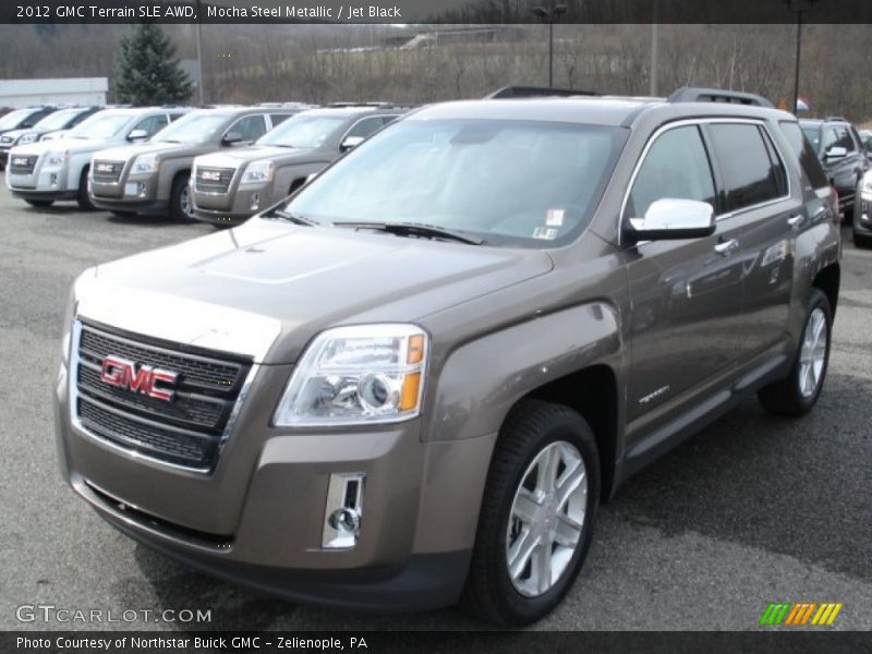 Mocha Steel Metallic / Jet Black 2012 GMC Terrain SLE AWD