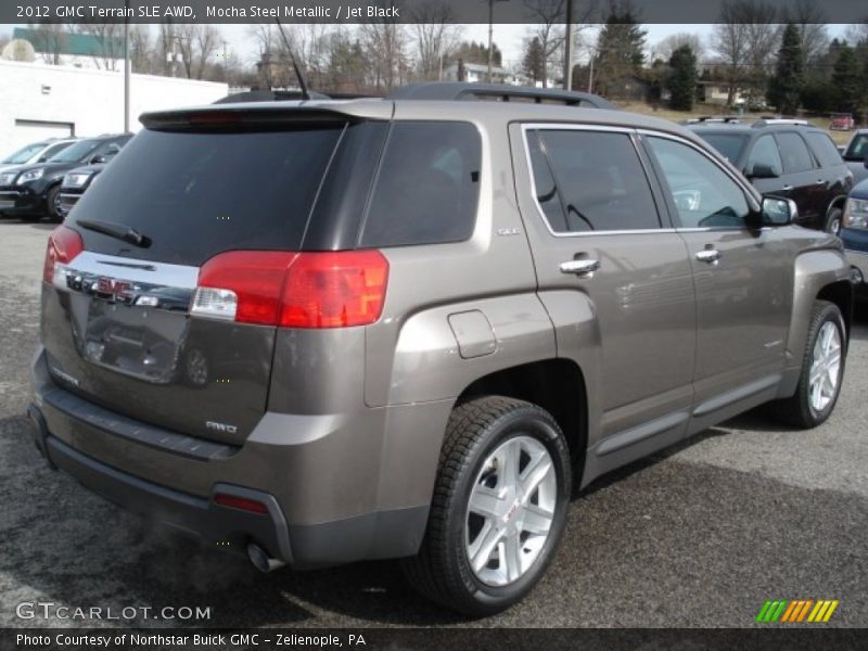 Mocha Steel Metallic / Jet Black 2012 GMC Terrain SLE AWD