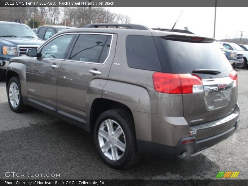 Mocha Steel Metallic / Jet Black 2012 GMC Terrain SLE AWD