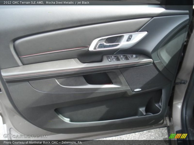 Mocha Steel Metallic / Jet Black 2012 GMC Terrain SLE AWD