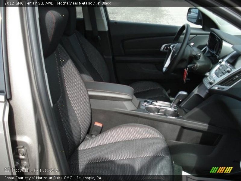 Mocha Steel Metallic / Jet Black 2012 GMC Terrain SLE AWD