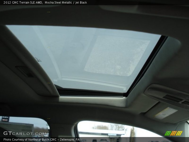 Mocha Steel Metallic / Jet Black 2012 GMC Terrain SLE AWD