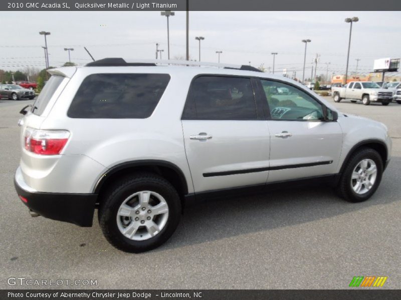 Quicksilver Metallic / Light Titanium 2010 GMC Acadia SL