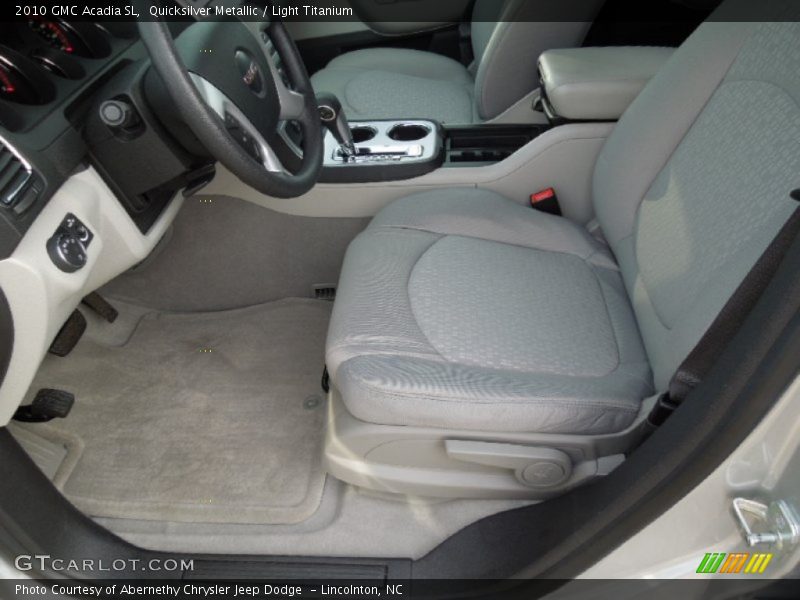 Quicksilver Metallic / Light Titanium 2010 GMC Acadia SL