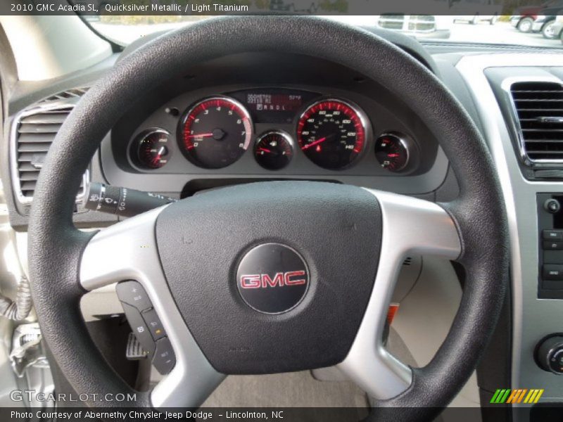 Quicksilver Metallic / Light Titanium 2010 GMC Acadia SL