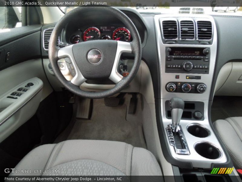 Quicksilver Metallic / Light Titanium 2010 GMC Acadia SL